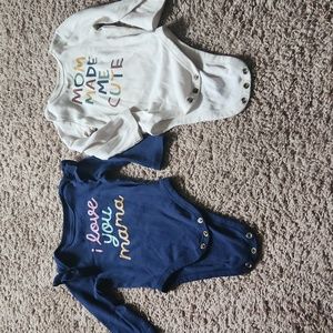 Jumping beans Bundle of bodysuits long sleeves 6 months 9 months